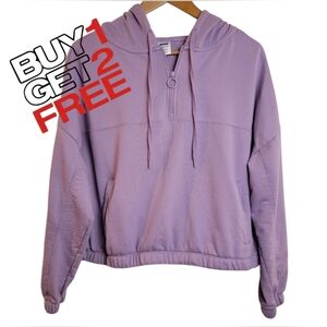 Avia‎ Cropped Hoodie Purple Lavender Women's 16/18